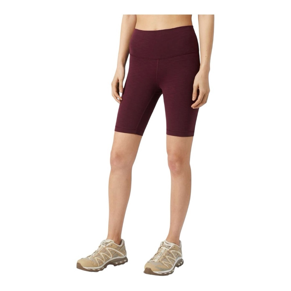 Lululemon Wunder Train High Rise Short 8" Heathered Cassis W7BHJS Size 6